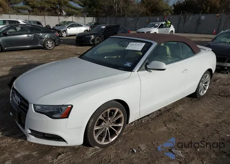 2013 Audi A5 2.0T Premium from USA, damaged, VIN WAULFAFH3DN009098